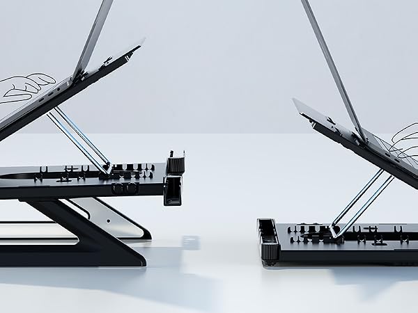 Laptop stand for desk