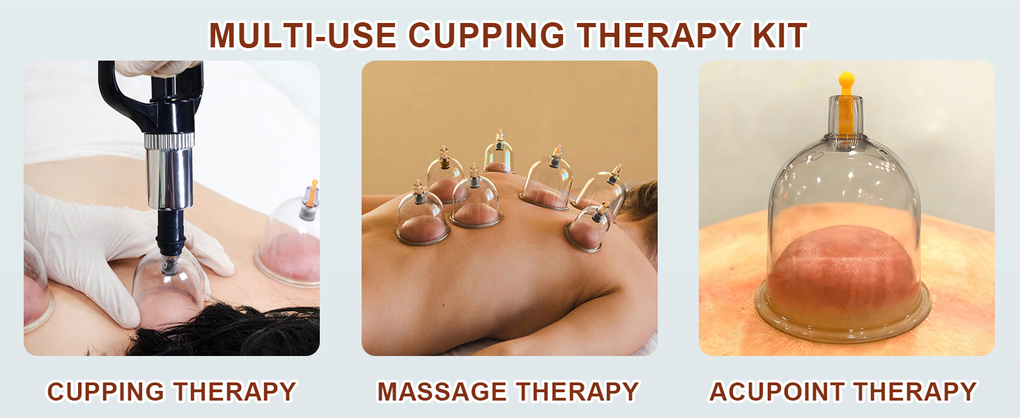 multi-use cupping therapy kit