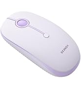 seenda MOU001 Bluetooth Wireless Mouse, 3-Device Connection (USB &amp; Dual Bluetooth), Ergonomic Mou...