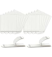 Catephe 24 Pairs Picture Hanging Strips, Large Adhesive Hook and Loop Tape Heavy Duty, Removable ...