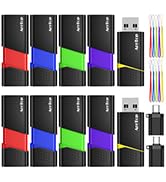 Flash Drive 10 Pack with Type C Adapter