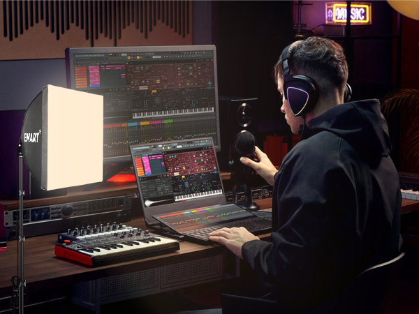 EMART Softbox Lighting Kit, Professional Softbox Photography Lighting Kit studio lighting phone