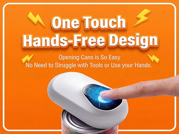 One Touch Hands-Free Design