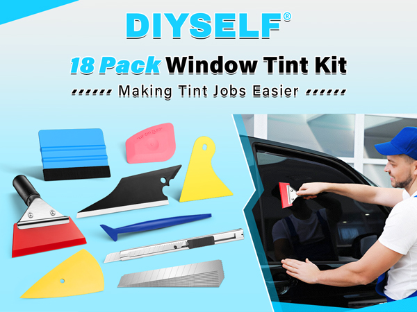 car vinyl wrap tool kit