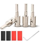 NuIth Amp Input Reducer 8 Gauge to 10 Gauge, 4PCS Car Audio Amplifier Wire Terminal Connectors Br...