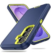 ACAGET for Samsung Galaxy S26 Plus Case, Heavy Duty Matte Non Slip Armor Cover with Port Anti Dus...