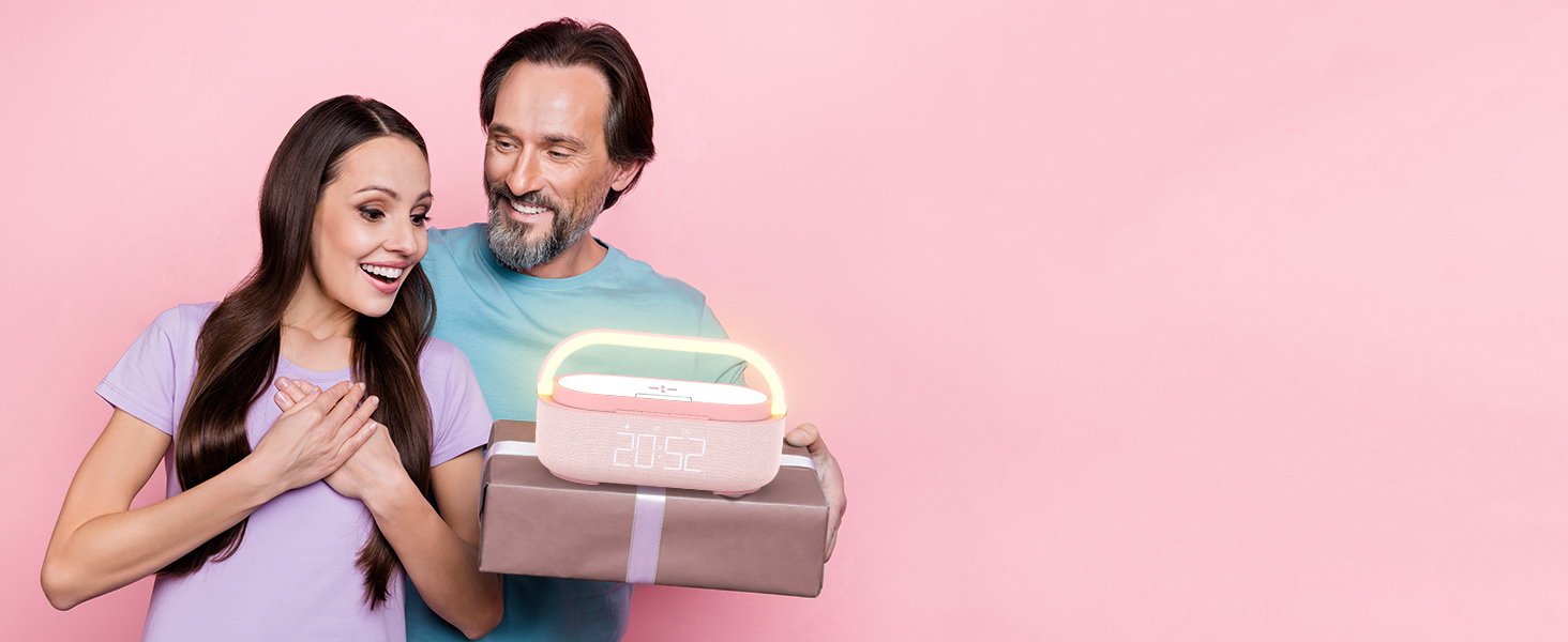 small alarm clock for bedside alarm clock with wireless charging radio alarm clocks for bedrooms 