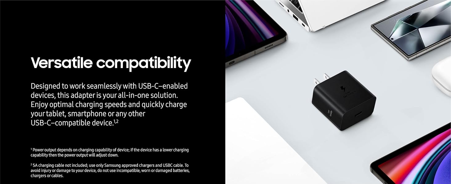 Samsung 45W Power Adapter w/o Cable