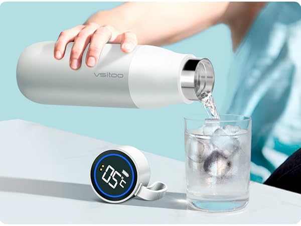 Self-Cleaning Smart Water Bottle
