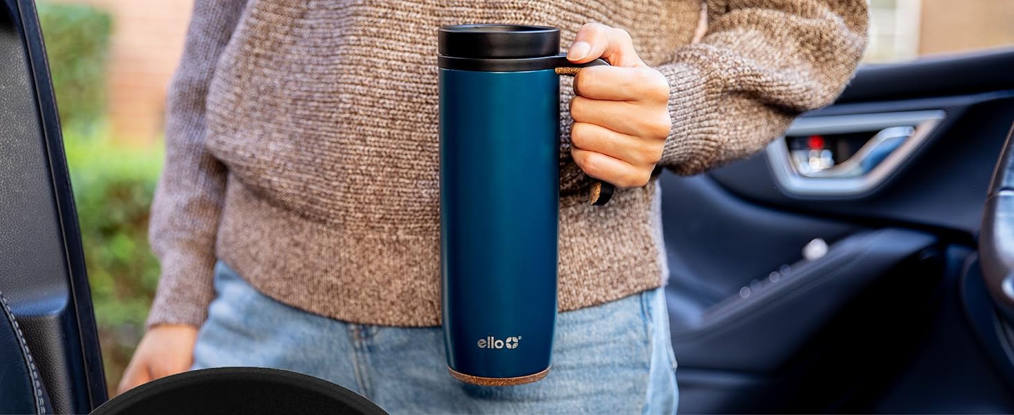 ello magnet travel coffee mug with handle for travel