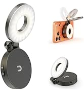 KraftGeek Magnetic Selfie Light for iPhone, Portable Phone Ring Light with Rechargeable Battery, ...