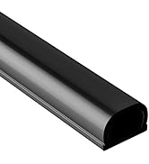 Yecaye 128in Wall Cord Hider for 1 Mini Wire, On-Wall Cord Cover Channel, Wire Concealer, Cable C...