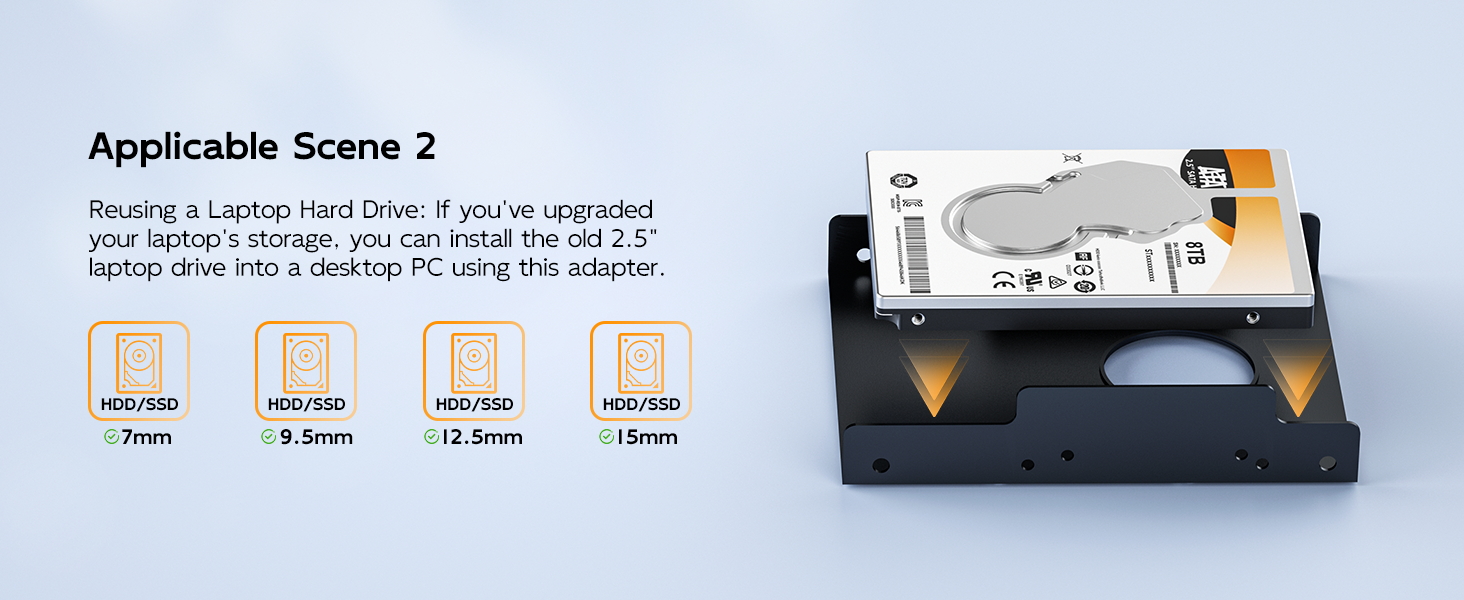 2.5&amp;#39;&amp;#39; 3.5&amp;#39;&amp;#39; Hard drive mounting bracket
