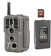 GardePro R3 Pro Trail Camera Link 1.0 Add-on Camera, 4K UHD, No Glow Night Vision, 7800mAh Batter...