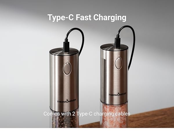 2 Type-C Charging Cables