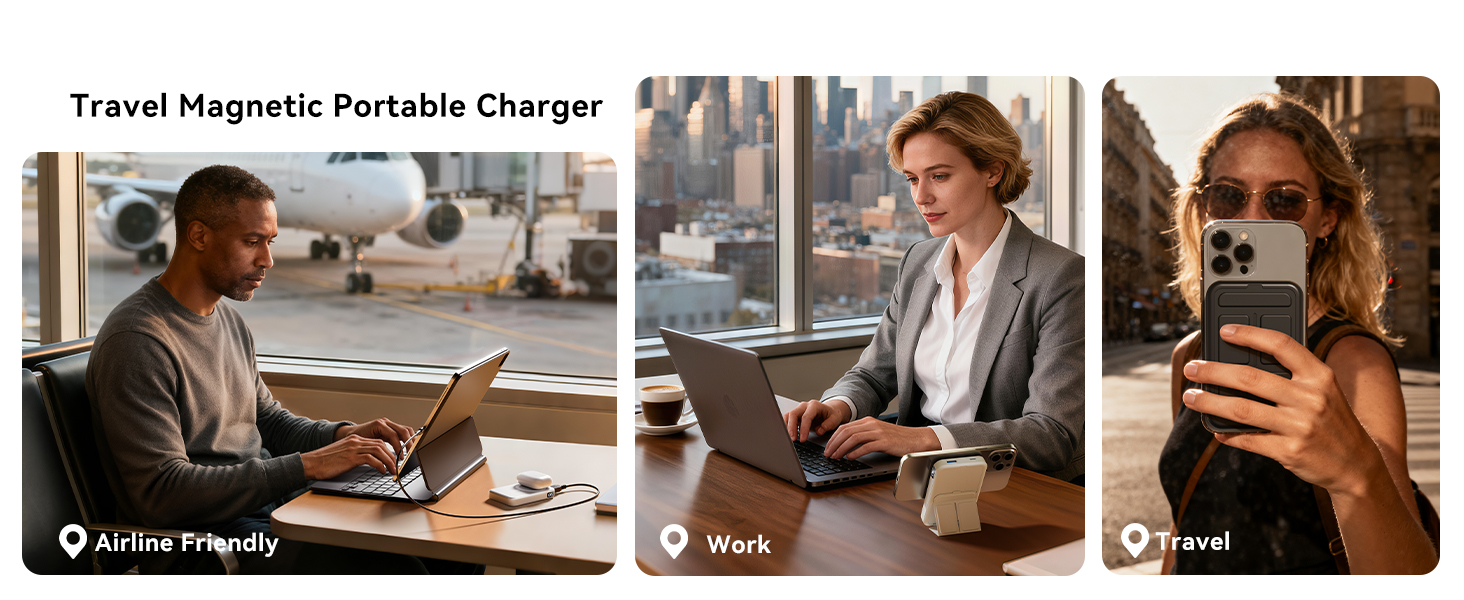 Travel Magnetic Portable Charger