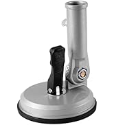 Toddmomy Flag Suction Cup Mount Flag Pole Holder Metal Vehicle Flagpole Bracket Wall Flag Pole Su...