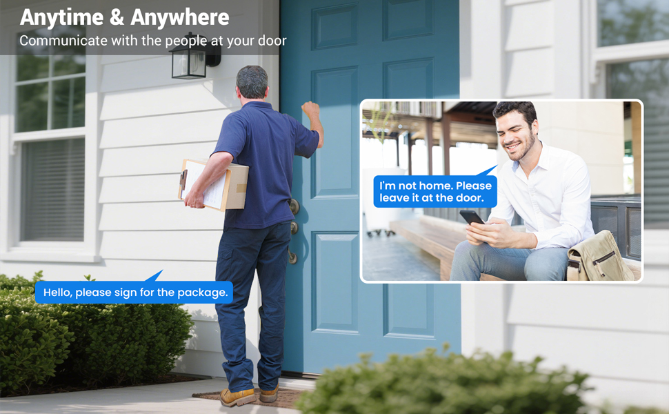 wireless doorbell Two-Way Audio