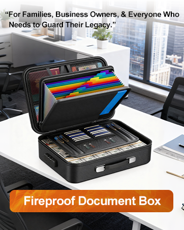 fireproof document box