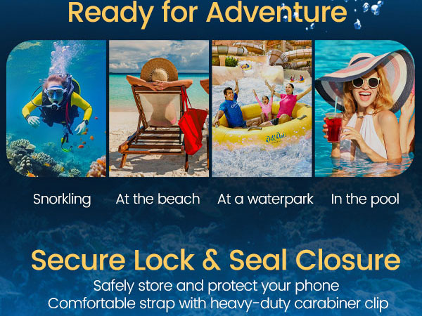  Waterproof Phone Pouch