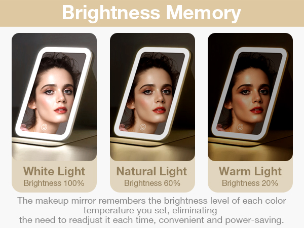 vanity mirror with lights small