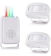 Motion Sensor Alarm Motion Detector Alarm Doorbell Indoor Alarms Business Door Entry Chime Multif...