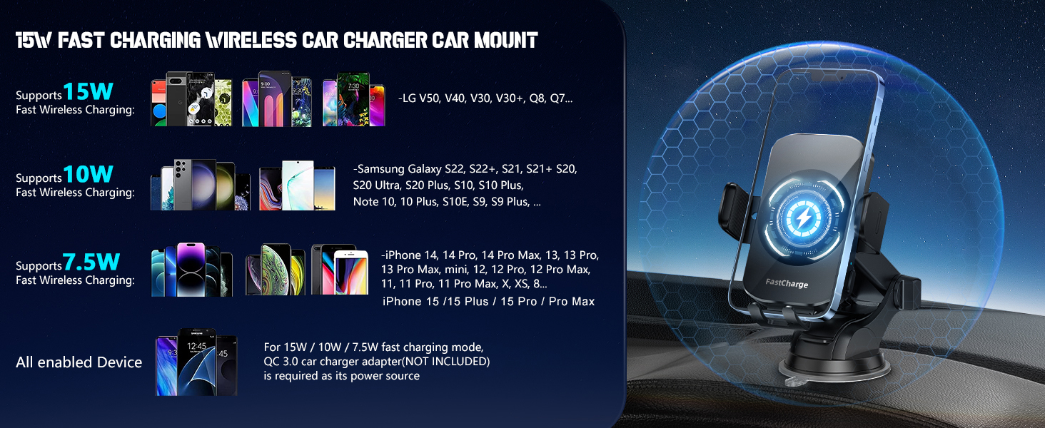 phone holder car charger