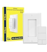 Minoston 800 Series Z-Wave Scene Controller, 4 ZWave Button, Zwave Plus Wall Switch Remote Contro...