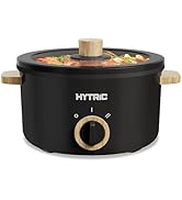 Hytric Hot Pot Electric, 2.5L Portable Electric Pot with Non-Stick Coating, Multi-functional Elec...