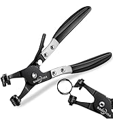 SARDVISA Hose Clamp Pliers, Heavy Duty Hose Clamp Tool with Locking Gear & Black Non-Slip Handle,...