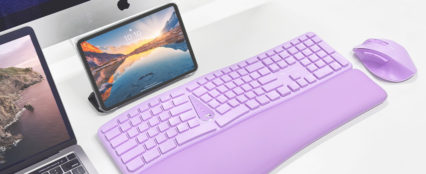 Ergonomics keyboard and mouse