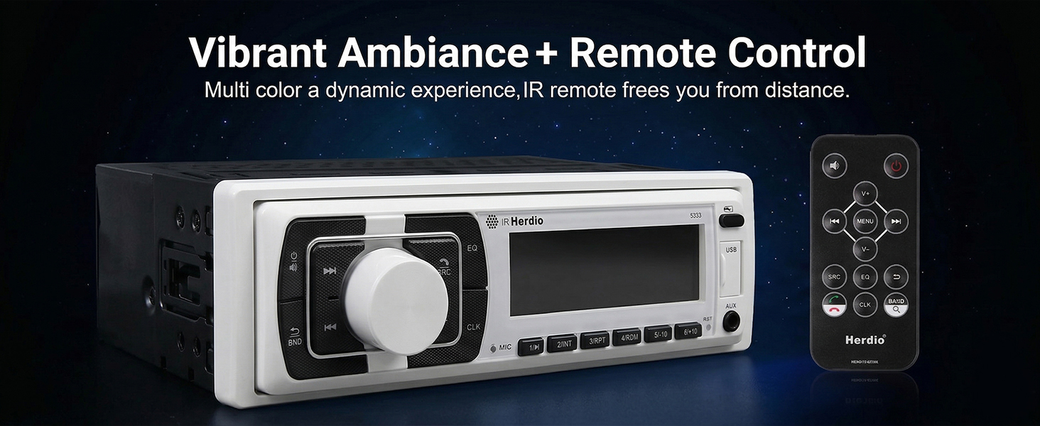 marine stereo receiver