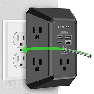 surge protector outlet