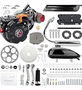 100cc 4-Stroke Bicycle Kit, Gasoline Engine Motorized Bicycle, Air-Cooled Motorized Bike Motor Co...