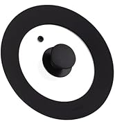 CAROTE Universal Silicone Lid for Pots, Pans and Skillets, Pot Lid With Heat Resistant Silicone R...