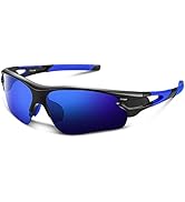BEACOOL Polarized Sports Sunglasses for Men Women Youth Baseball Fishing Cycling Running Golf Mot...