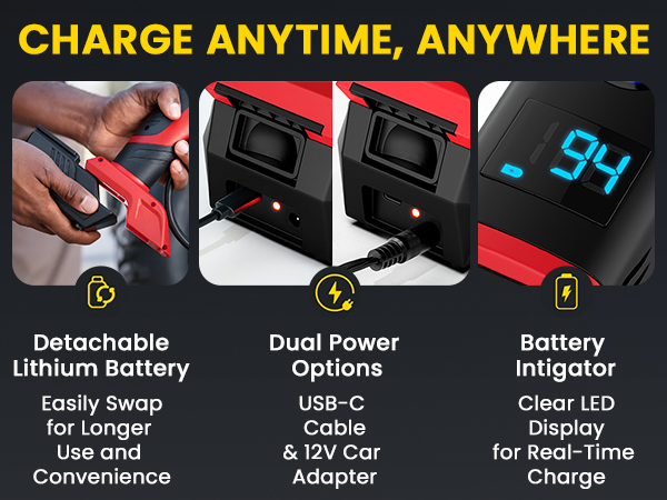 BULLSEYE PRO AIR TIRE INFLATOR