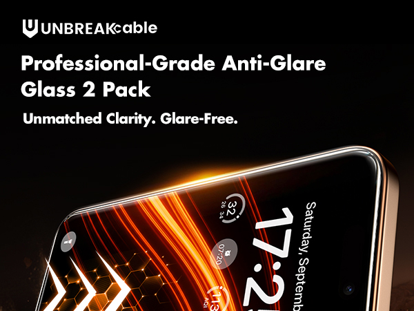 Anti-Glare Screen Protector for iPhone 16 Pro Max