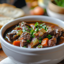 Image that shows a delicious stewed meat.