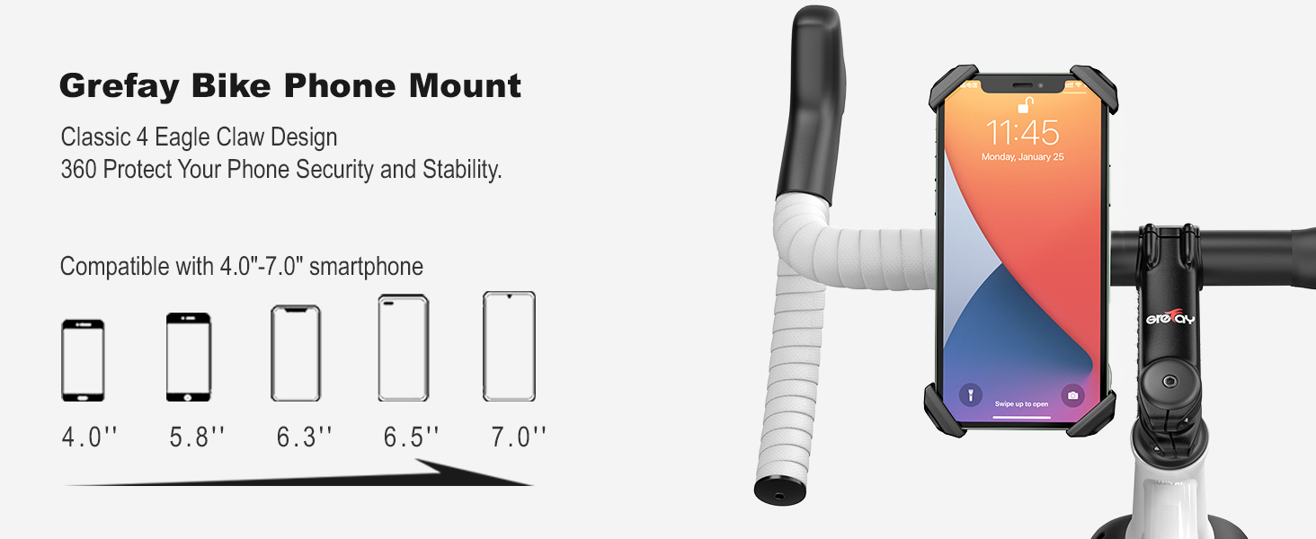 Grefay Bike Phone Mount