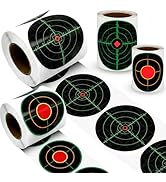 Eikovia 200-Pack 3" &amp; 6" Shooting Targets Stickers, Reactive Shooting Rifle Targets Stickers for ...