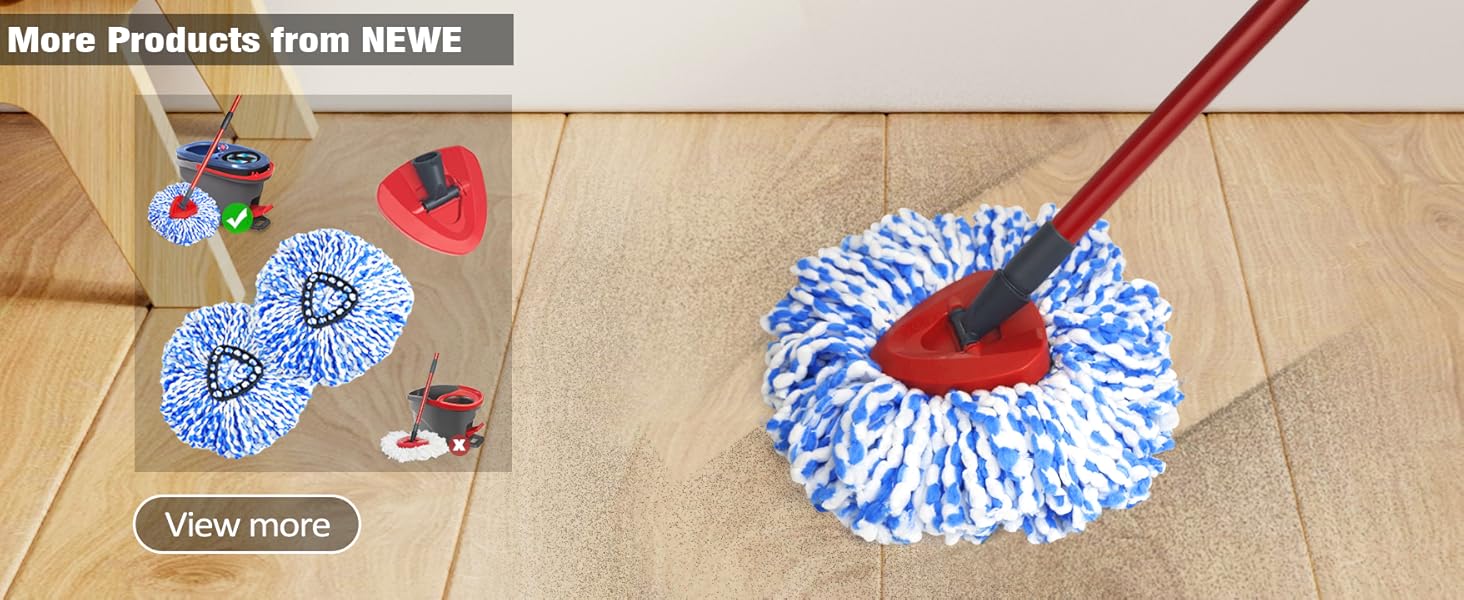 Mop Heads Replacements