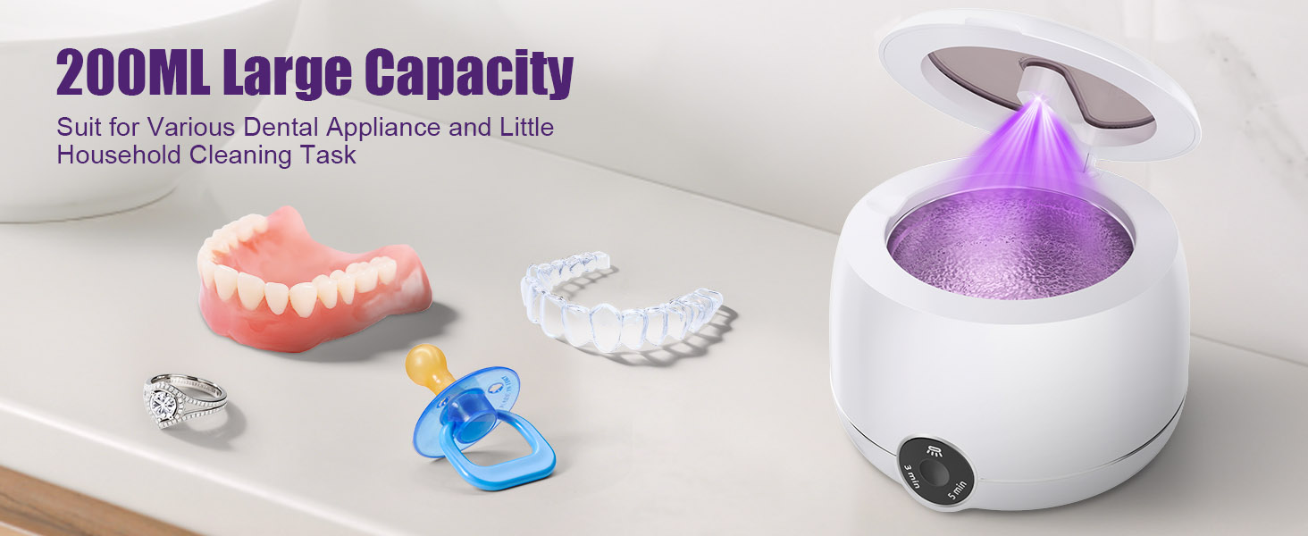 ultrasonic retainer cleaner