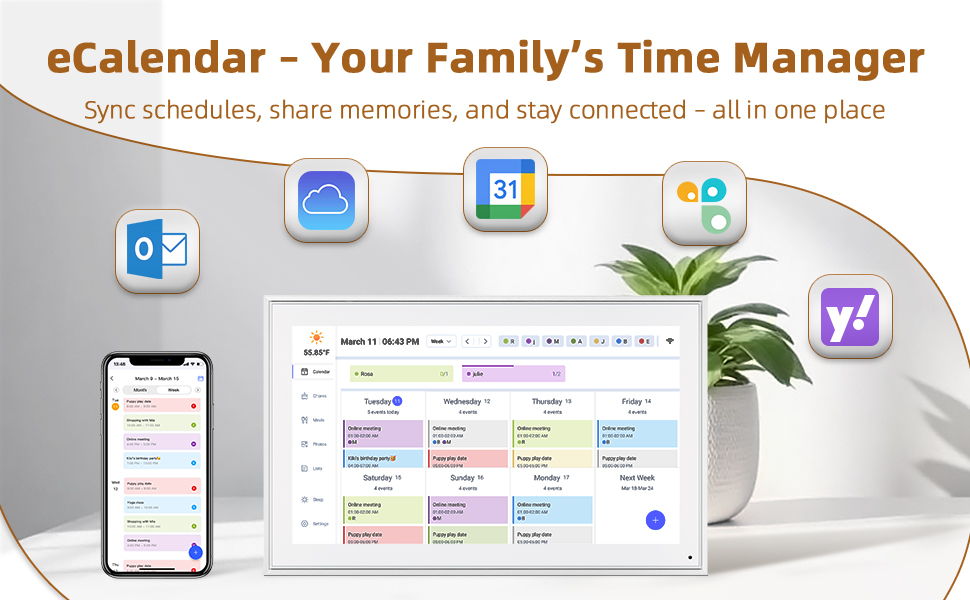 digital calendar