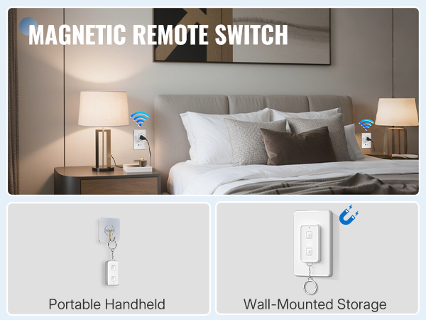 remote outlet switch WILAWELS 