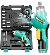GRENPRO Electric Screwdriver Set Rechargeable, 3.6V Cordless Screwdriver Kit with 44pcs Accessori...
