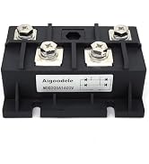 Aigoodele MDQ200A1600V Bridge Rectifier Diode 200Amp Single Phase Rectifier Bridge Module Electro...