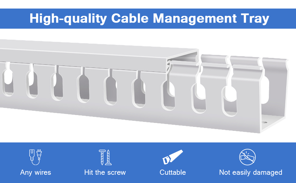 Cable Duct Management Raceway Kit