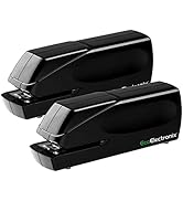 EcoElectronix Electric Stapler - Portable Automatic Stapler 30 Sheet Capacity - Quiet, Jam-Free, ...