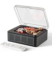 CARONSORT CD Player with Speakers Bluetooth Nostalgic Retro Portable CD Players for Home Wood Mus...